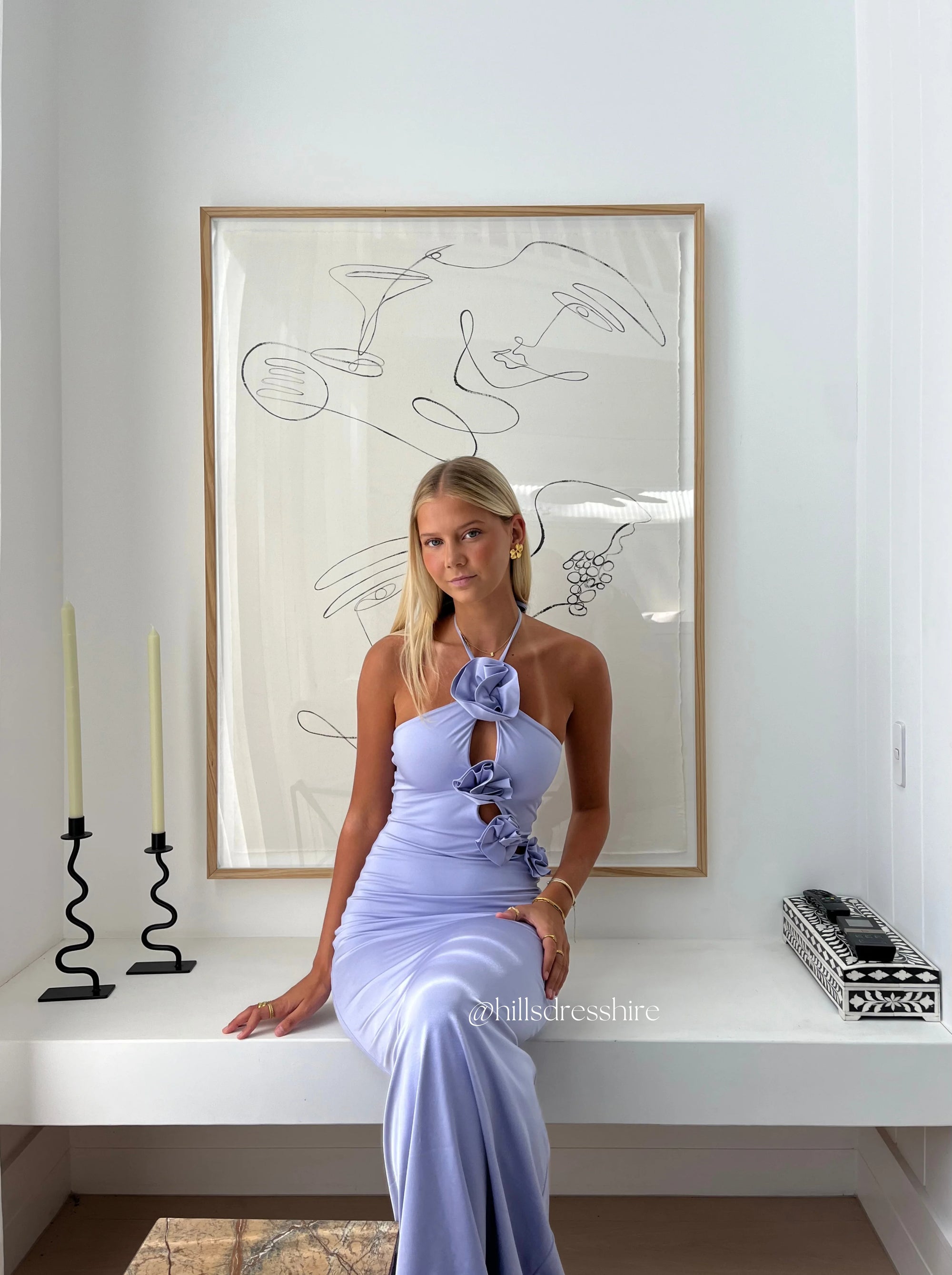 Ex-Hire: Liri Dress, Amethist