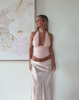 Bronte Top & Evelyn Skirt | Baby Pink
