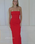 Monroe Gown, Red